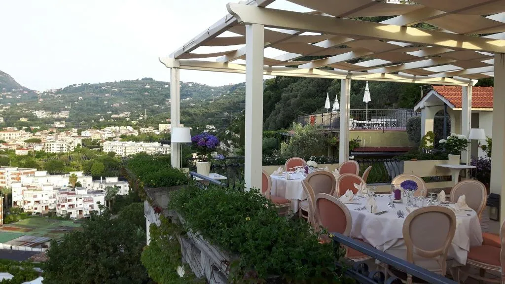 Terrace, Hotel Cristina, Naples