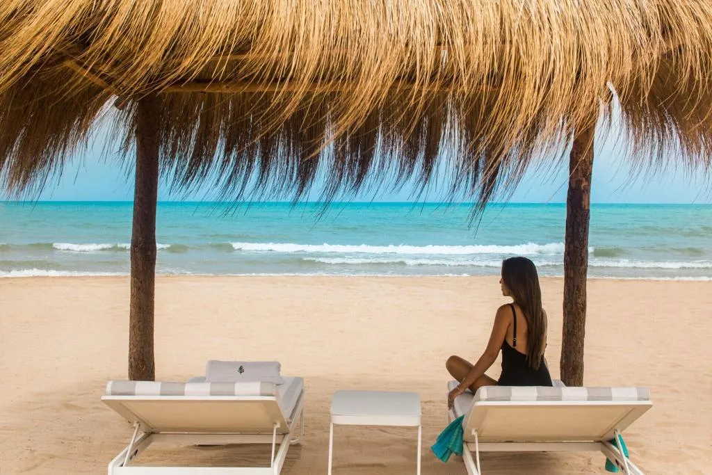 Beach, Four Seasons Hotel Tunis, Tunisia
