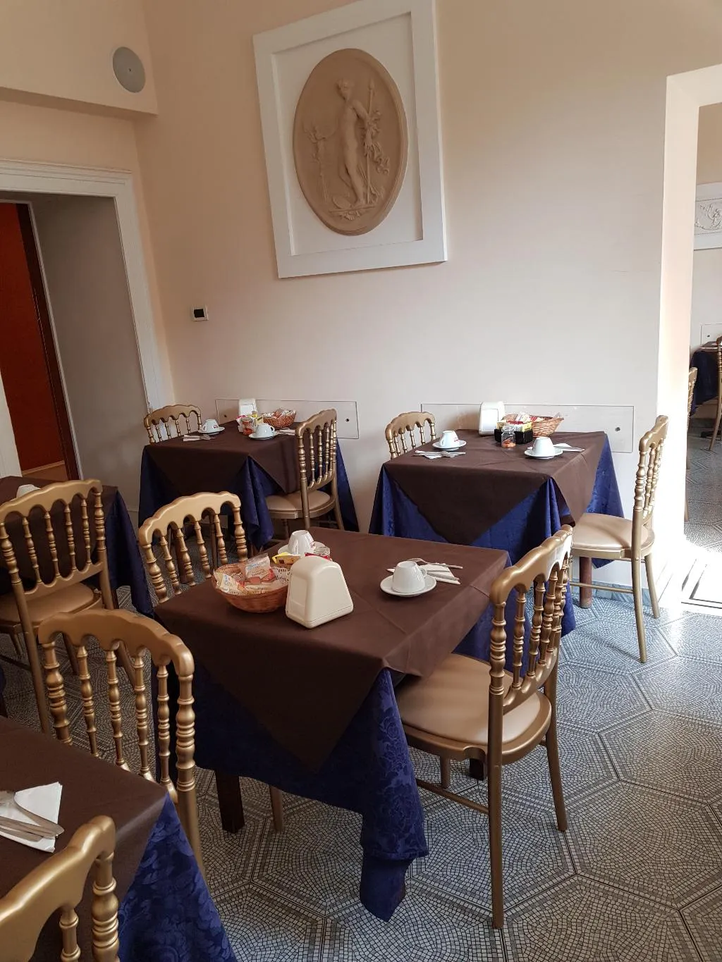 Restaurant, Hotel Kennedy, Rome