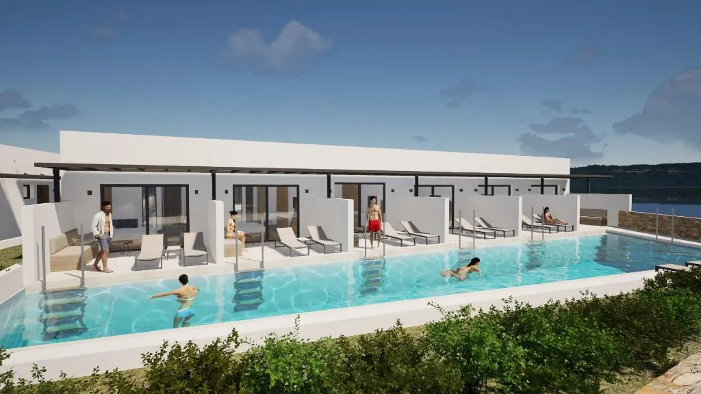 JUNIOR SUITE STANDARD Room, Aether Hotel, Skiathos
