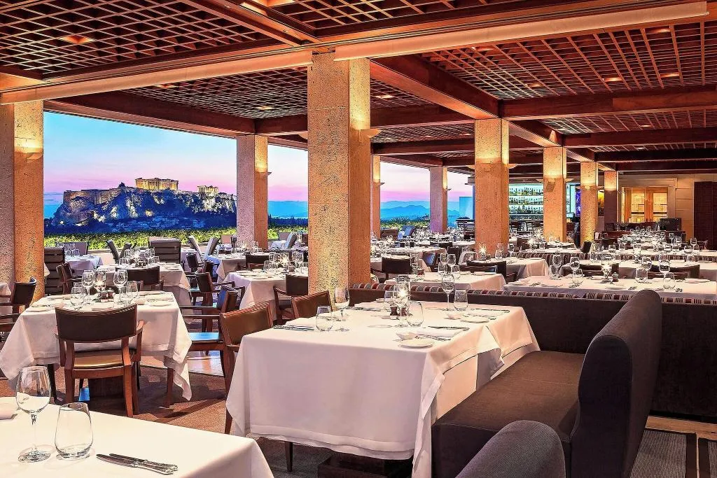 Restaurant, Grande Bretagne, A Luxury Collection Hotel, Athens