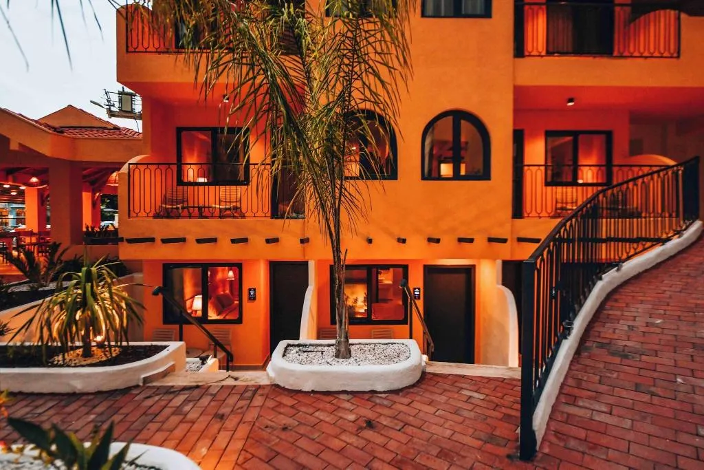 Terrace, Unsal Hotel, Dalaman