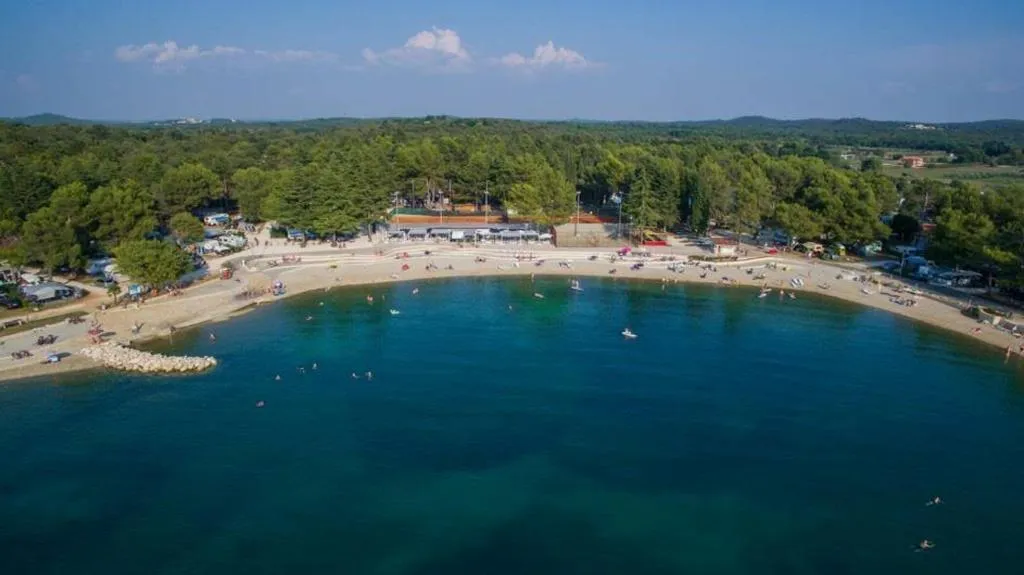 Beach, Valkanela Camping, Istria