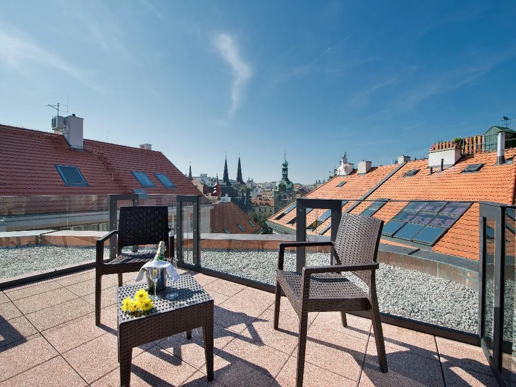 DOUBLE WITH BALCONY Room, EA Hotel Embassy Prague, Prague