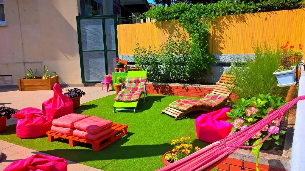Terrace, Crazy House Hostel Pula, Istria