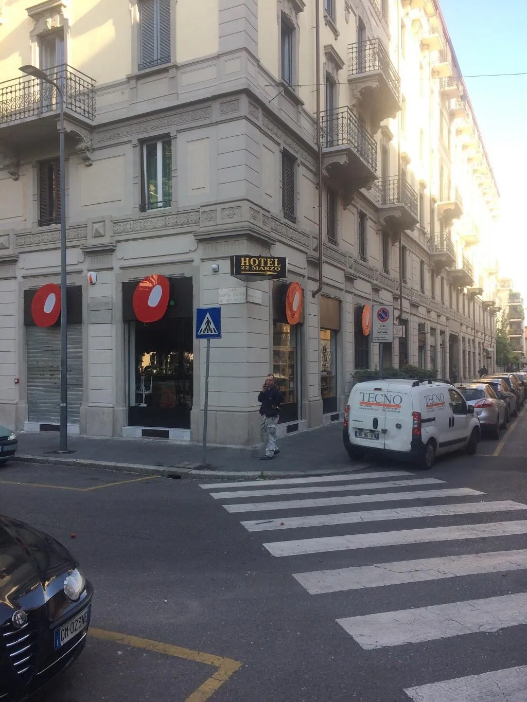General view, Hotel 22 Marzo, Milan