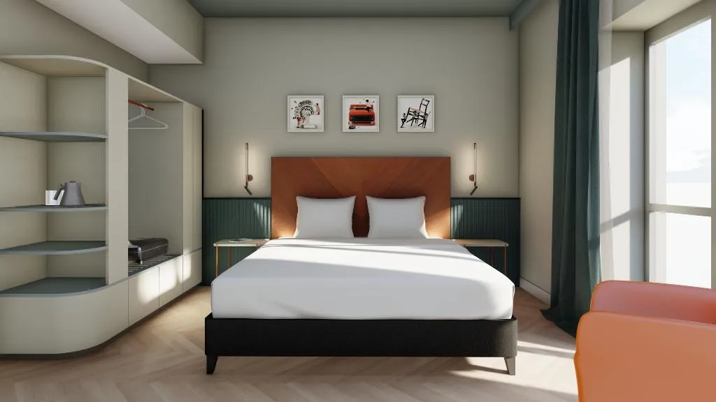 DOUBLE DELUXE Room, UNA HOTELS Mediterraneo Milano, Milan