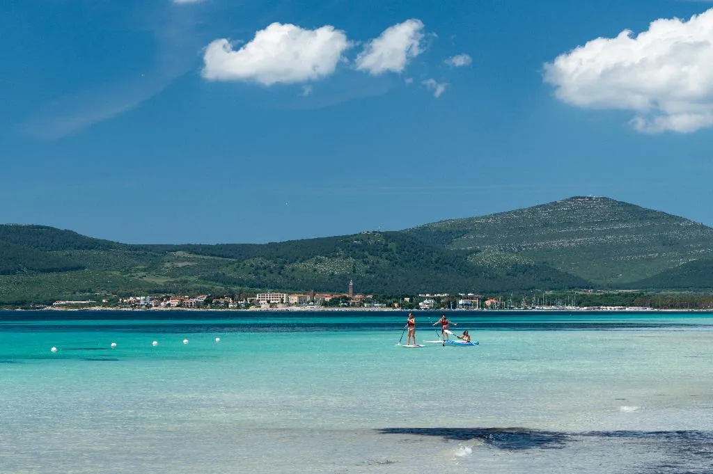 Beach, Hotel Catalunya, Alghero
