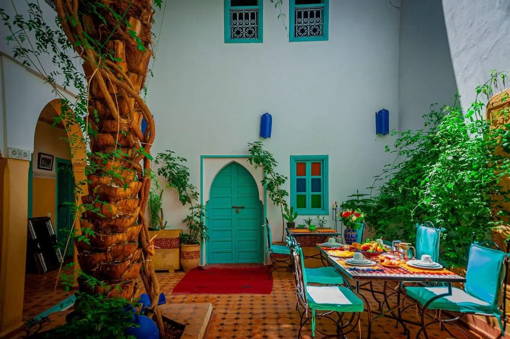 Terrace, Riad Dar Mamouni, Marrakech