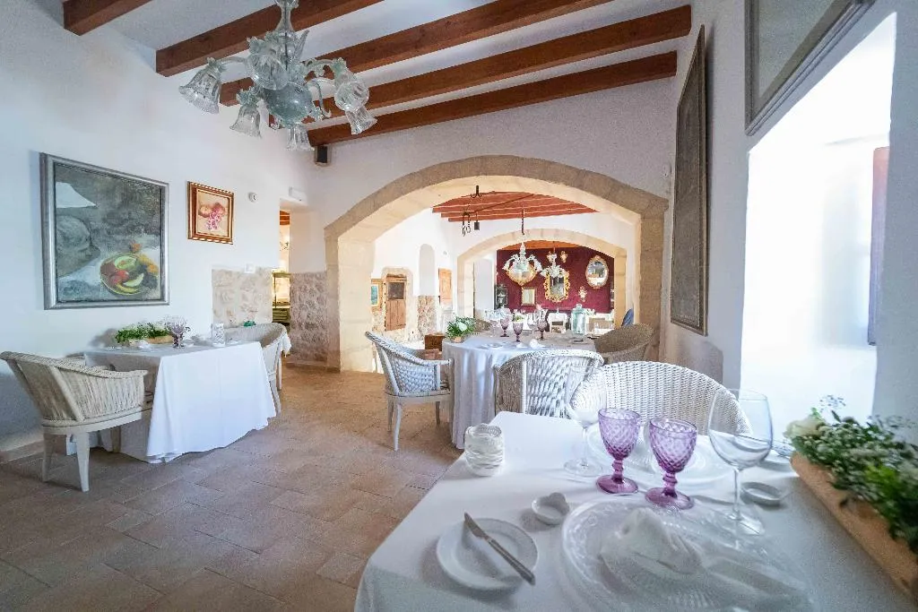 Restaurant, Hotel Rural S'Olivaret, Majorca