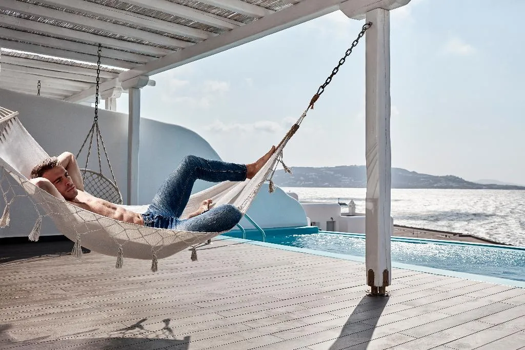SUITE SEA VIEW WITH PRIVATE POOL Room, Kouros Hotel & Suites, Mykonos