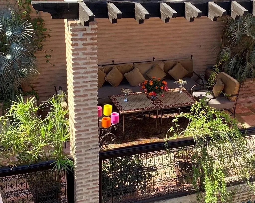 General view, Riad Ilayka, Marrakech