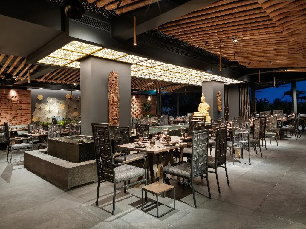 Restaurant, The Tower at St Raphael Resort, Cyprus