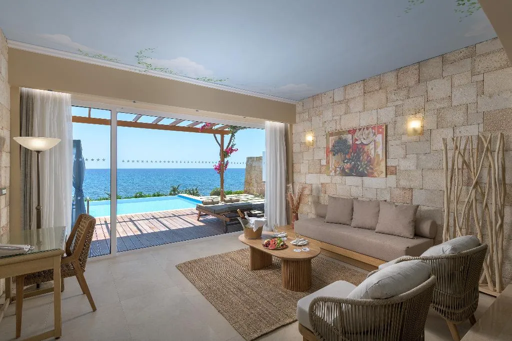 VILLA BEACH FRONT WITH PRIVATE POOL Room, Atrium Prestige Thalasso Spa Resort & Villas, Rhodes