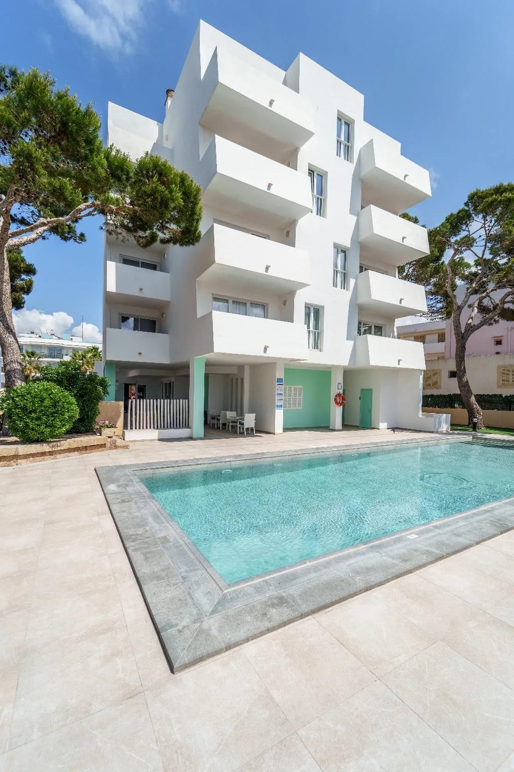 Pool, Apartamentos Andreas, Majorca
