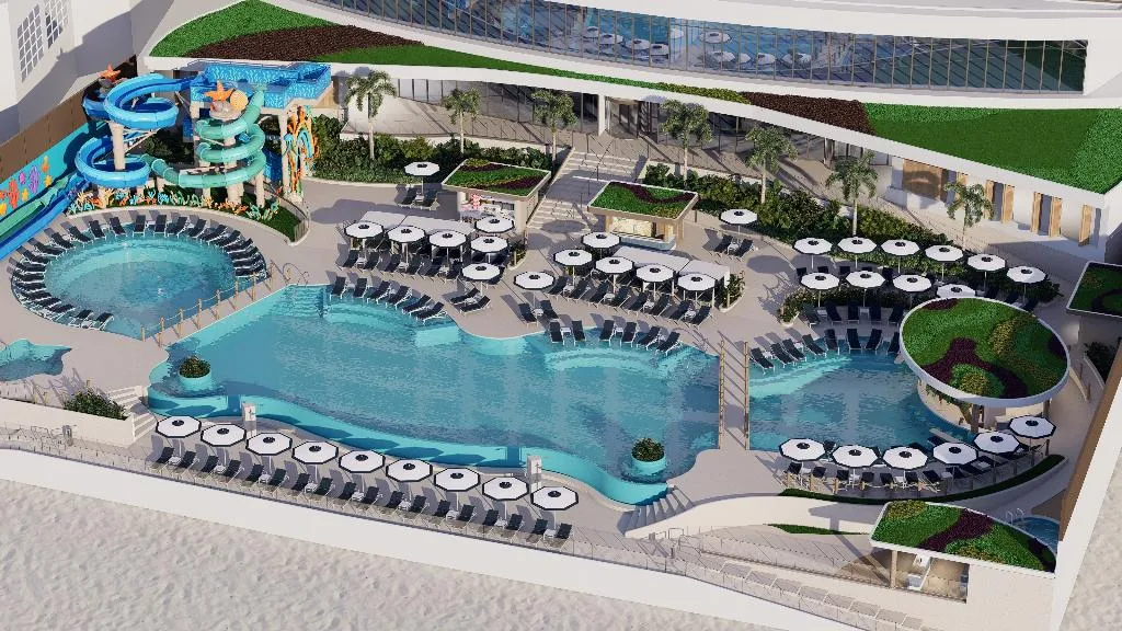 General view, Beach Palace Family Resort & SPA, Cancun Area