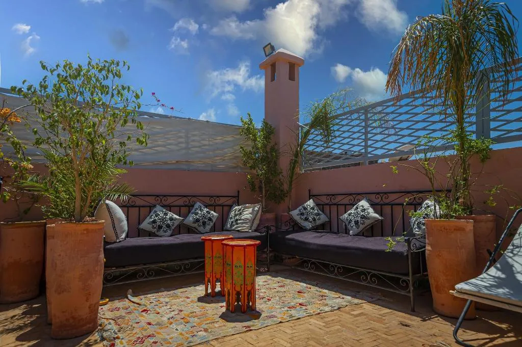 Terrace, Riad Dar Mamouni, Marrakech