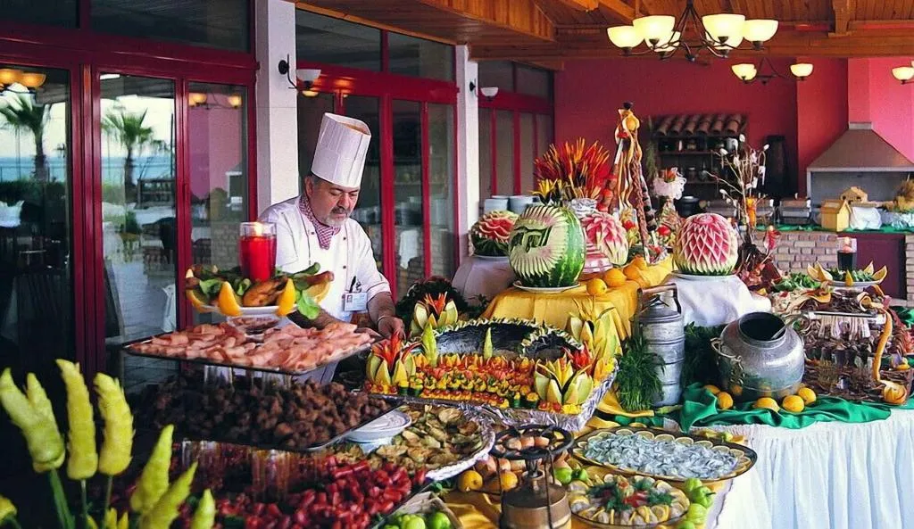 Restaurant, Hotel Sea Gull - All Inclusive, Antalya
