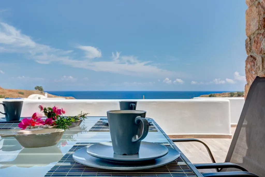 Terrace, Desiterra Resort, Santorini