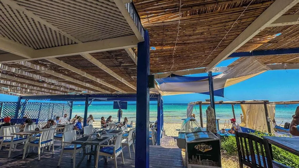 Restaurant, Dar El Bhar, Tunisia