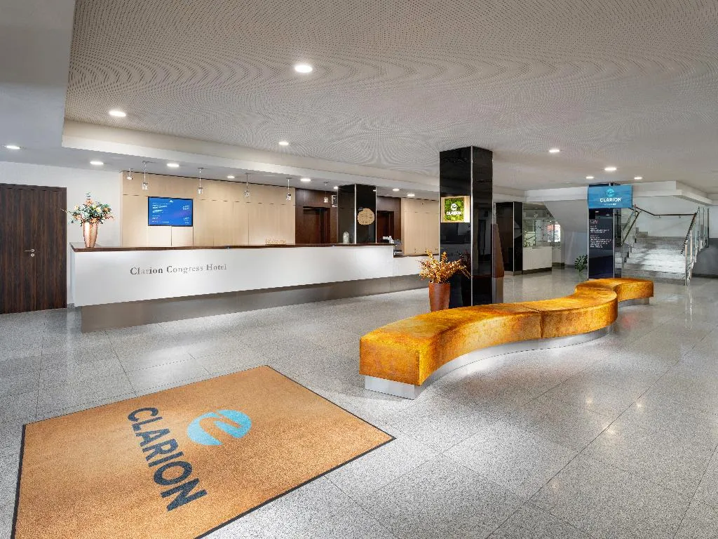 Lobby, Clarion Congress Hotel Ceske Budejovice, Prague