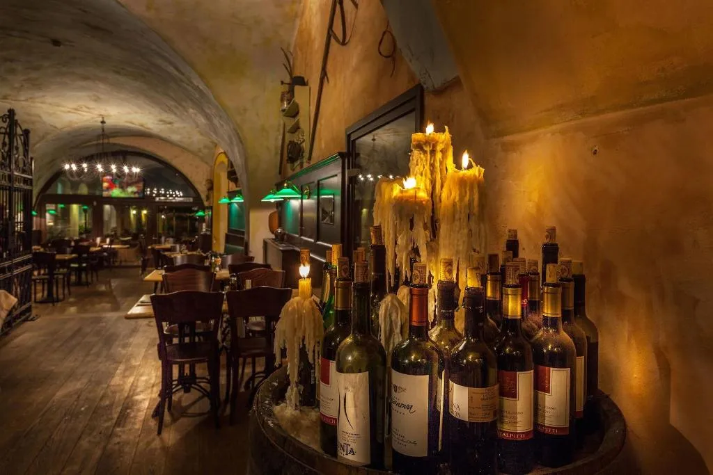 Bar, Residence U Malvaze, Prague