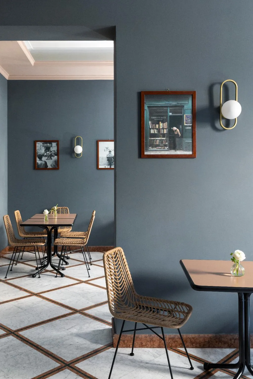 Restaurant, Hotel Marisa, Rome