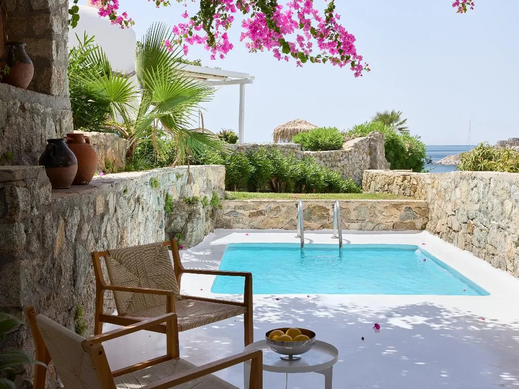 BUNGALOW WITH PRIVATE POOL Room, Mykonos Blu, A Resort to Live, Mykonos