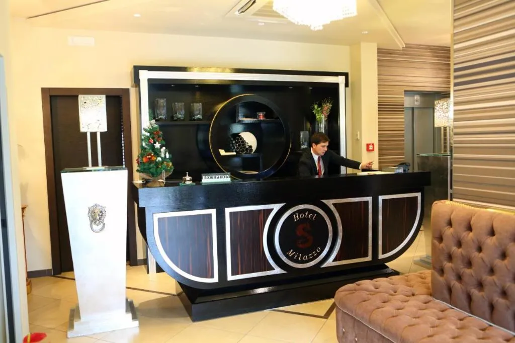 Lobby, Hotel Milazzo, Catania