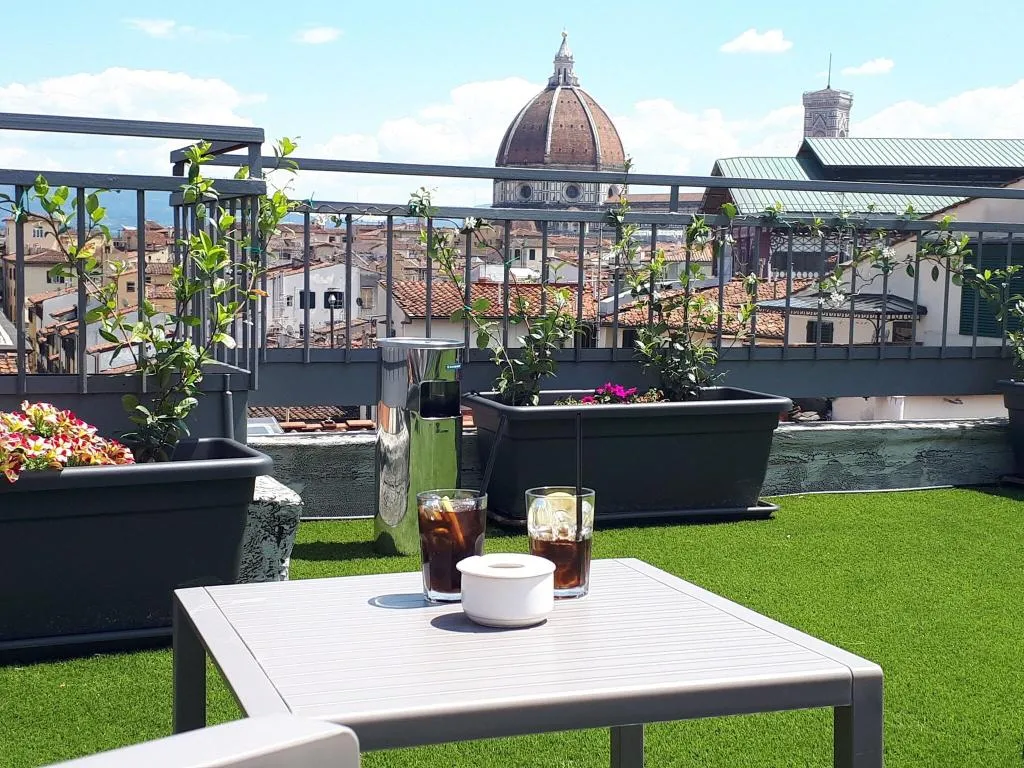 Terrace, Hotel Cantoria, Florence