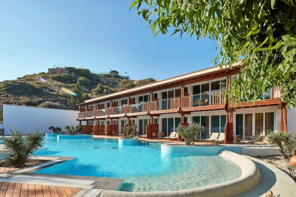 Terrace, Esperos Village Adults Only, Rhodes