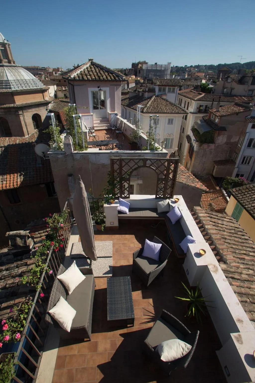 General view, Relais Arco Della Pace, Rome