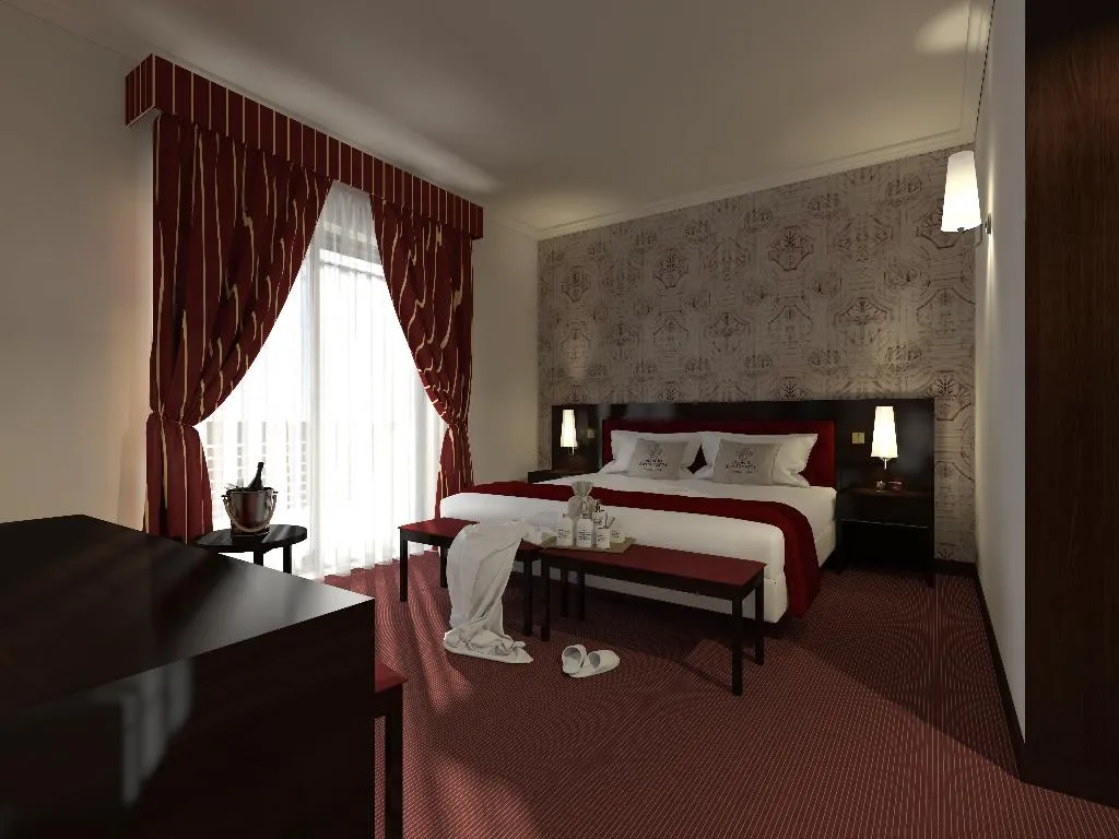 DOUBLE DELUXE POOL VIEW Room, Palacio Sao Silvestre – Boutique Hotel, Porto