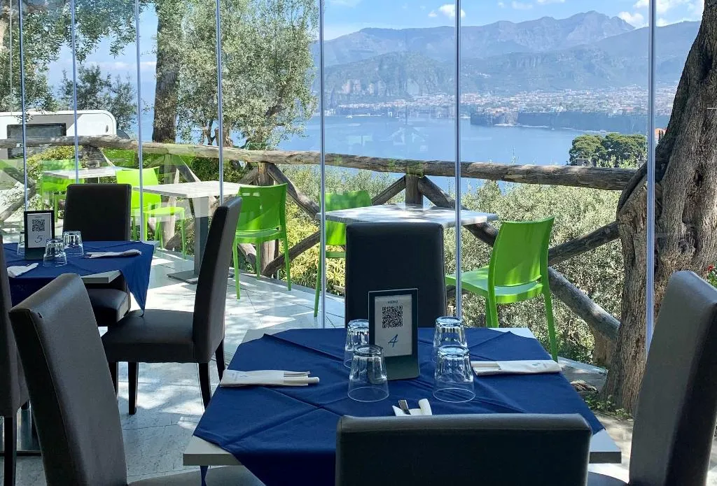 Restaurant, Village Camping Santa Fortunata - Campogaio, Naples