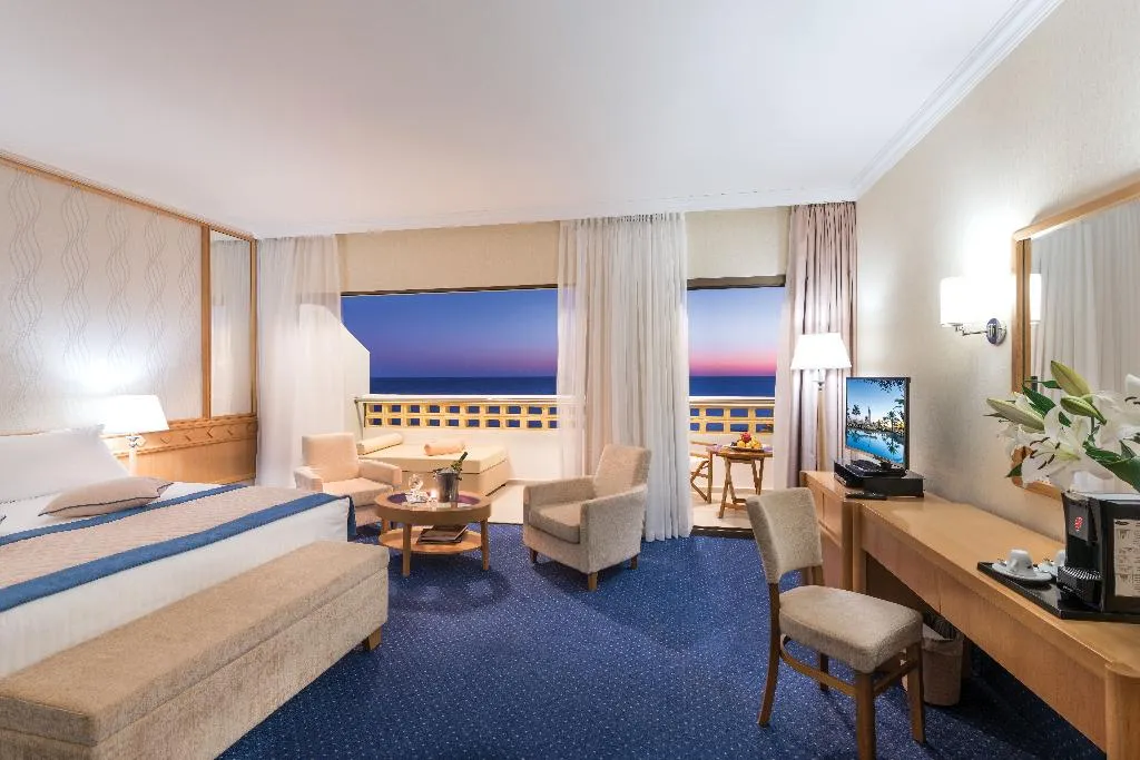 JUNIOR SUITE SEA VIEW Room, Constantinou Bros Athena Royal Beach, Cyprus