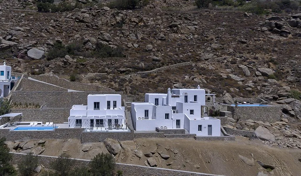 Lobby, Sea Line Villas, Mykonos