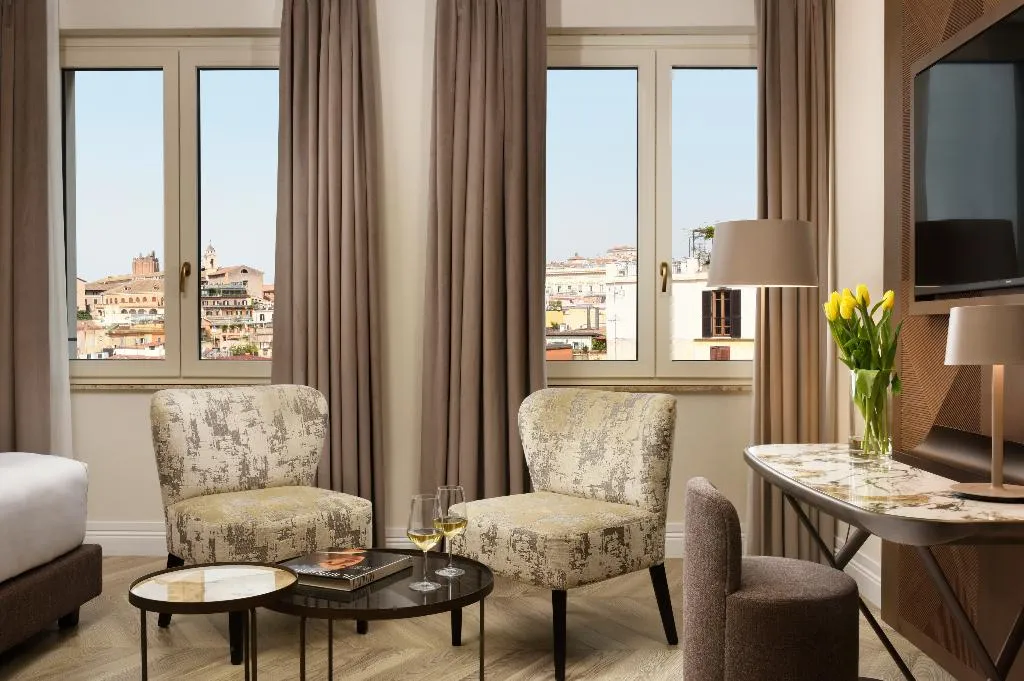 DOUBLE DELUXE EXECUTIVE Room, Grand Hotel Palatino, Rome