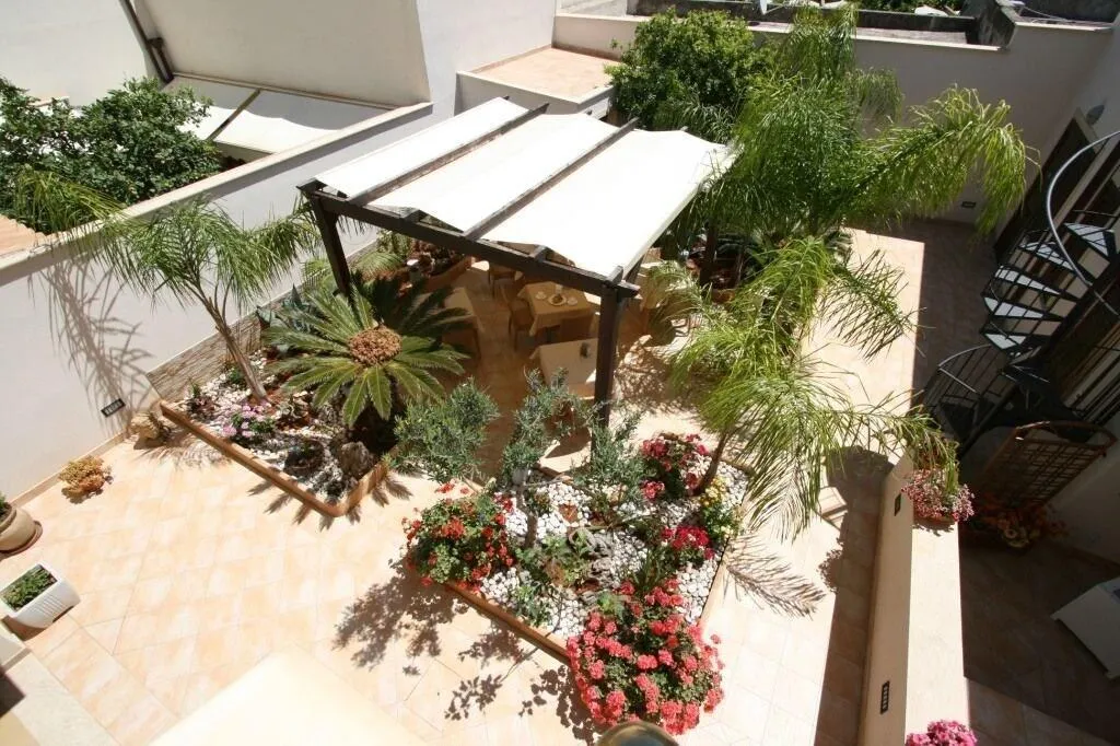 Terrace, Amaryllis Hotel, Palermo