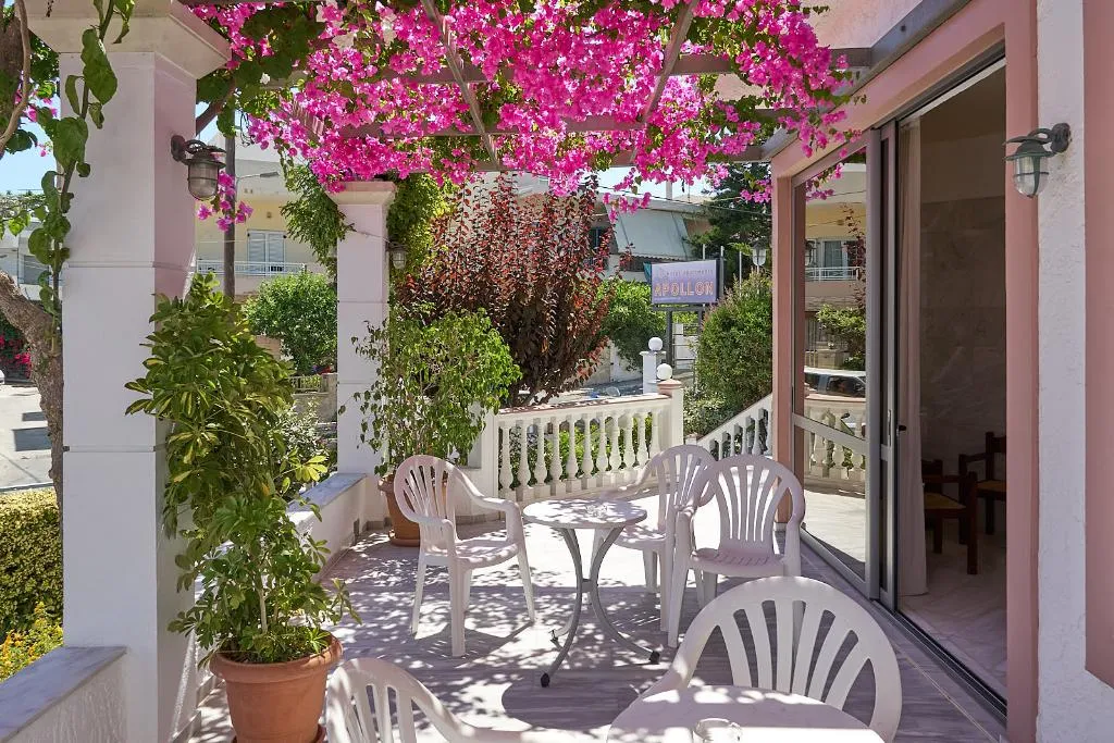 Terrace, Apollon Hotel Apartments, Crete