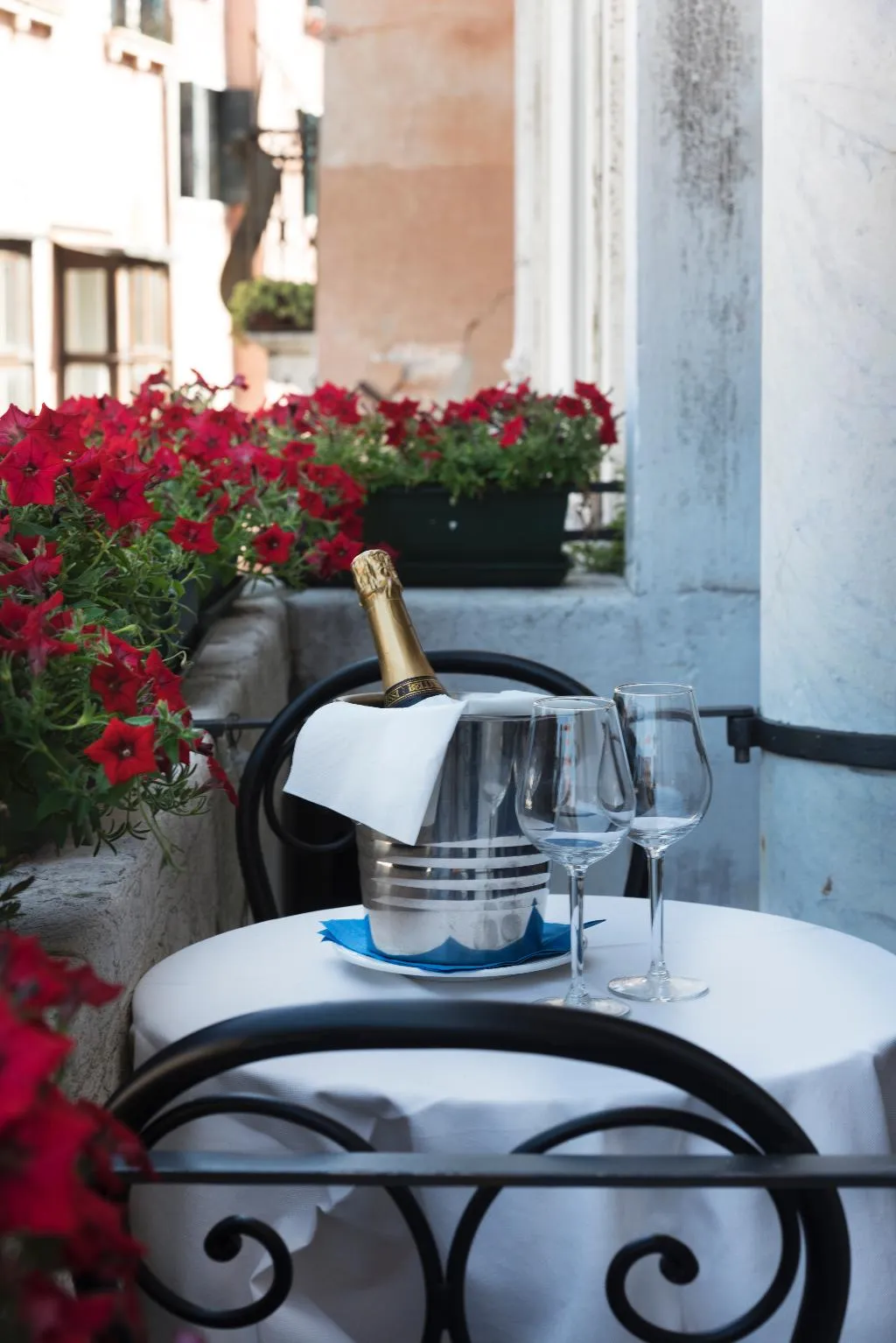 Terrace, Ca' Malipiero, Venice