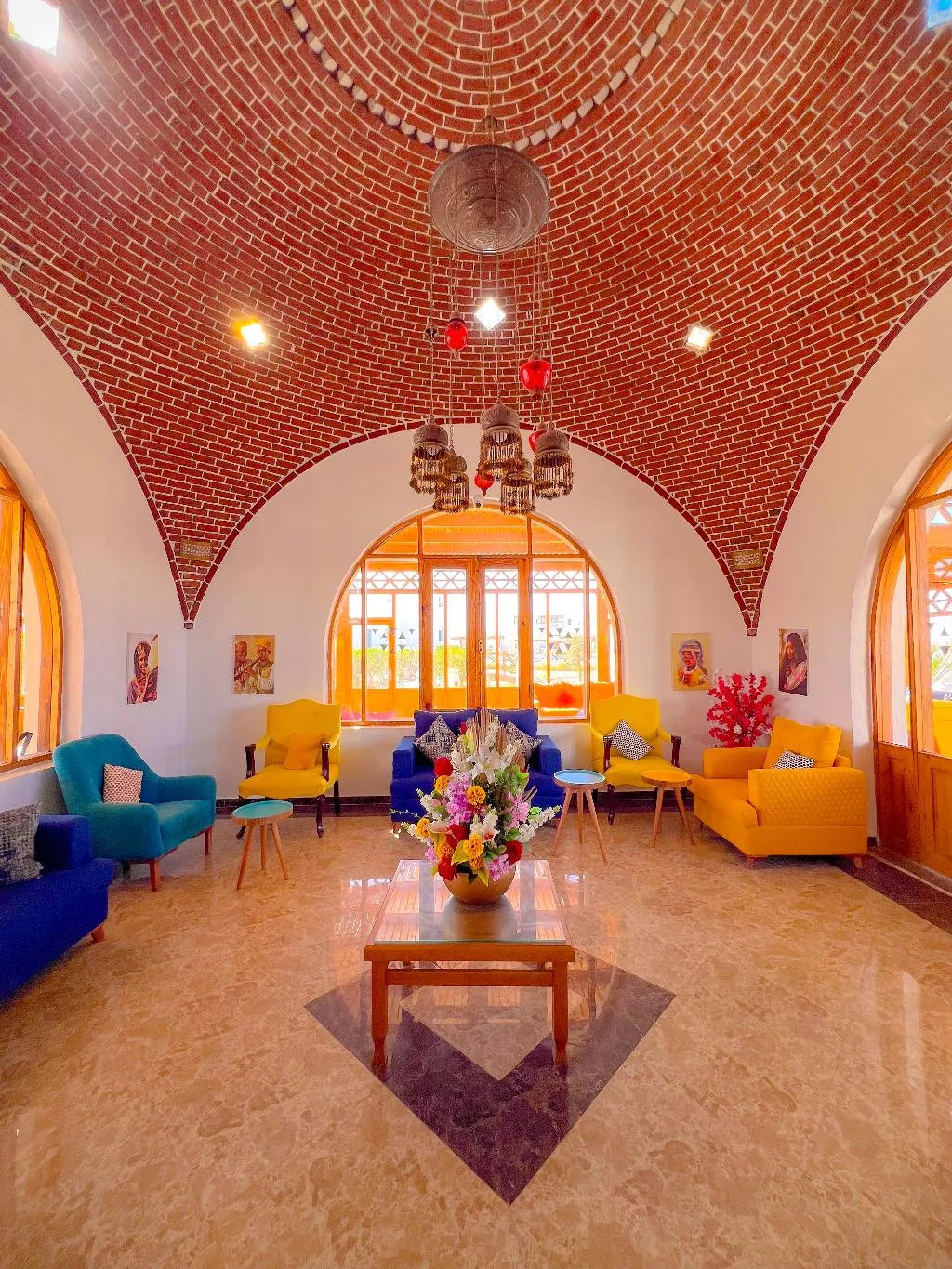 Lobby, Beach Safari - Nubian Resort Marsa Alam, Red Sea Riviera