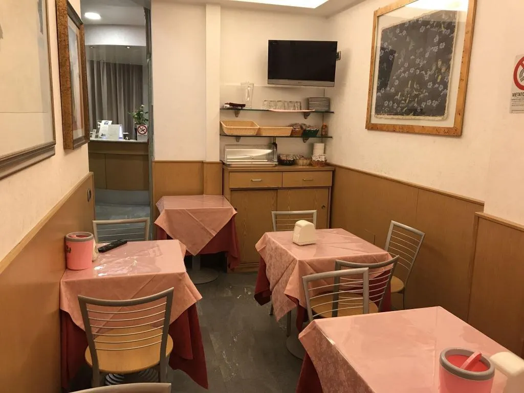 Restaurant, Hotel Parma, Milan