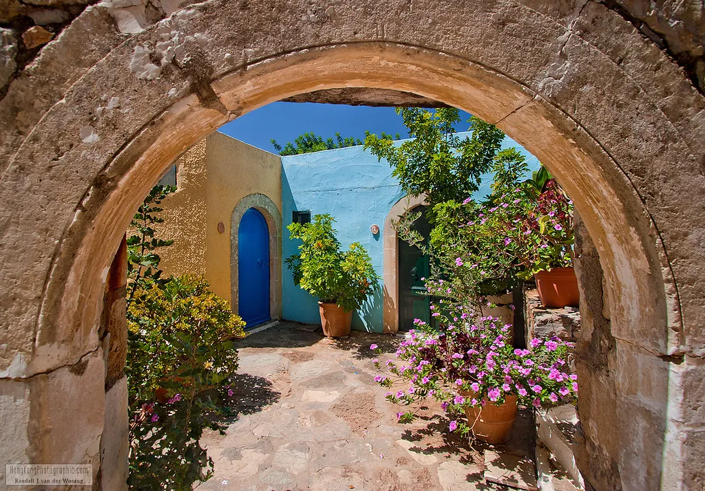 General view, Arolithos Traditional Cretan Village, Crete