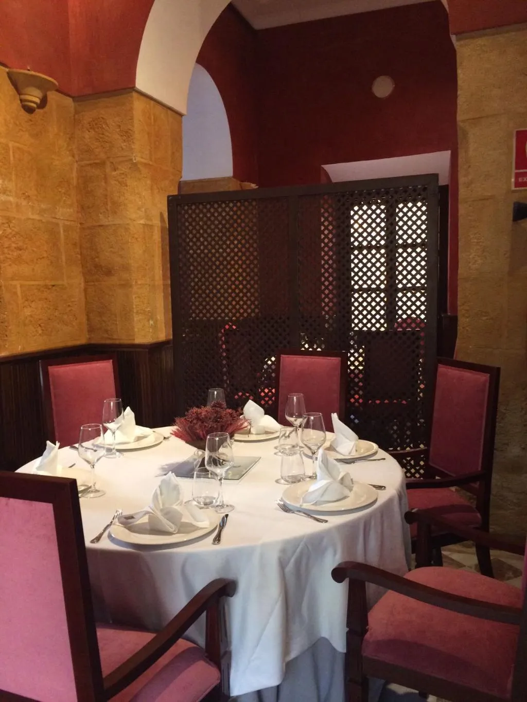 Restaurant, Palacio Marques de la Gomera, Seville