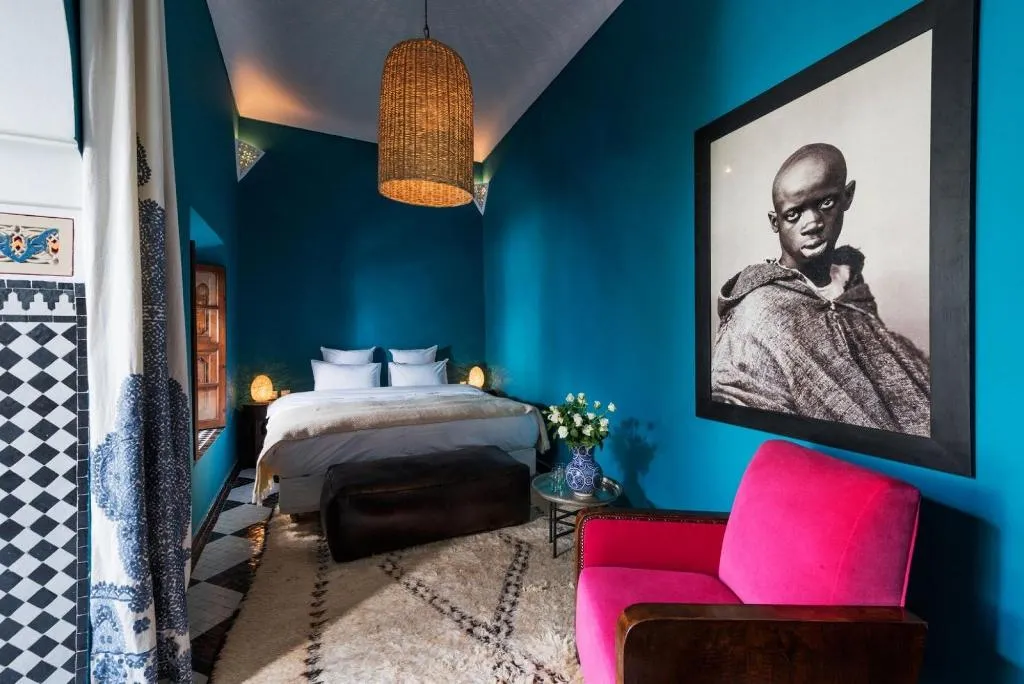 Room, Riad Les Yeux Bleus, Marrakech