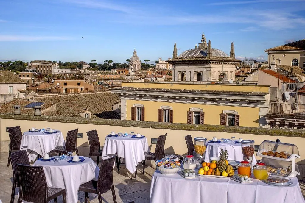 Restaurant, Antica Dimora Delle Cinque Lune, Rome