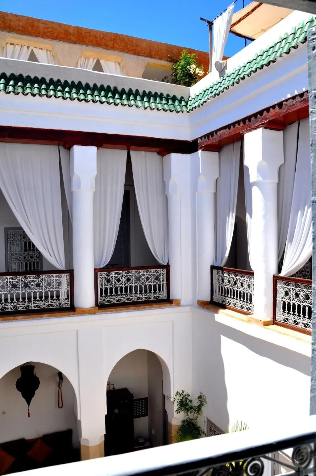 Lobby, Riad Tizwa, Marrakech