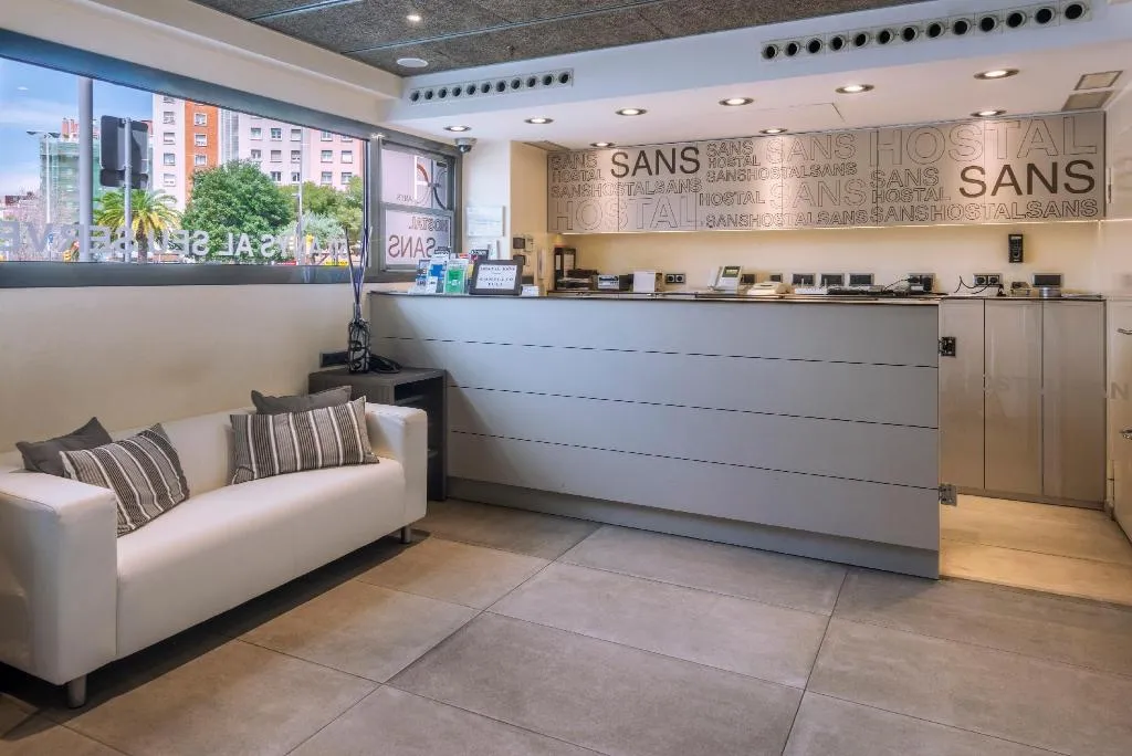 Lobby, Hostal Sans, Barcelona