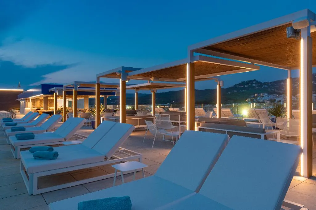 Terrace, L'Azure Hotel, Costa Brava