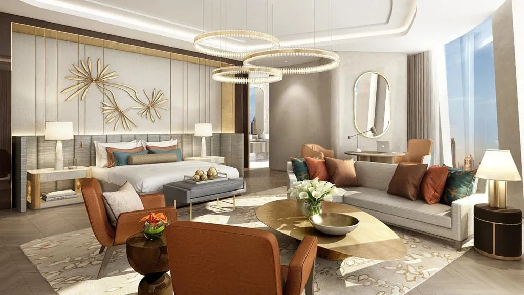 Room, Mandarin Oriental Downtown, Dubai, Dubai